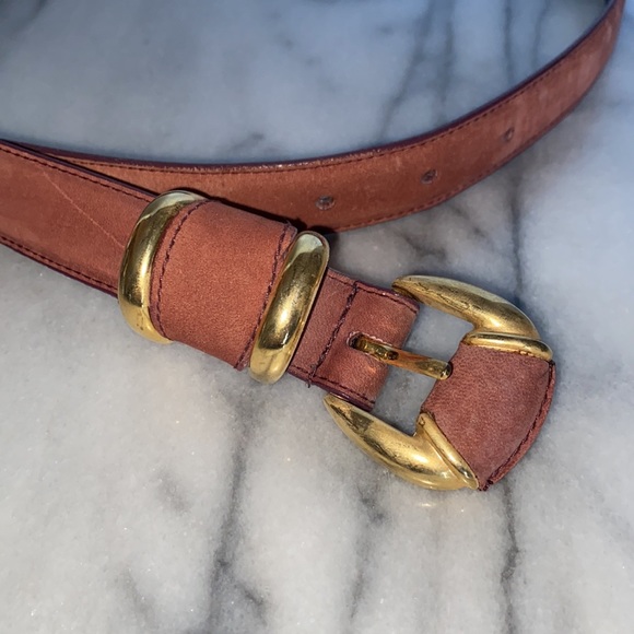 Vintage Women’s Leather Belt - Picture 2 of 5